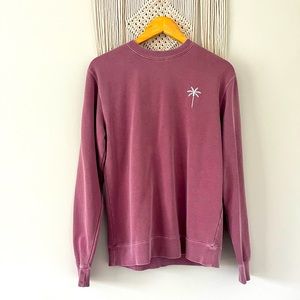 Distressed Pink Ronin Factory Sweatshirt